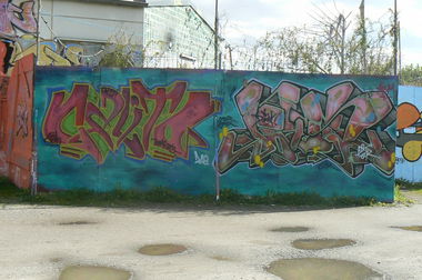 Graffiti Wall - Photo by PinaColadaSong - CALITO, ABM, EQT (2010)