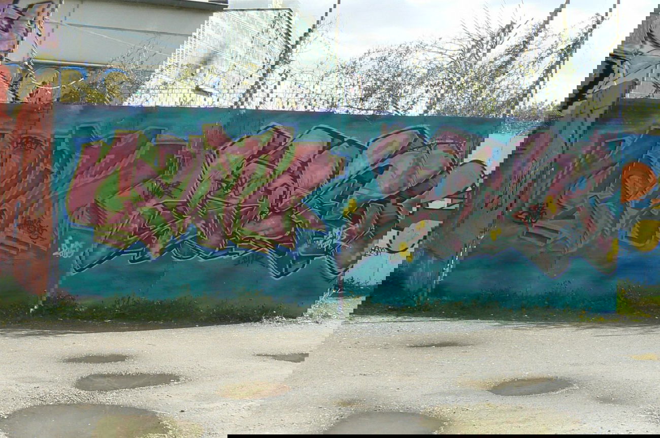 Graffiti Wall - Photo by PinaColadaSong - CALITO, ABM, EQT (2010)