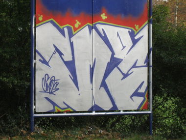 Graffiti Bombing - Photo by PinaColadaSong - SMOG (2010)