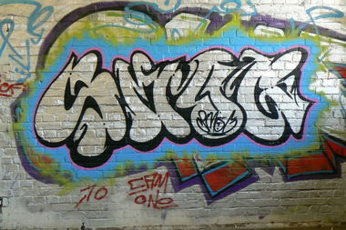 Graffiti Bombing in Osnabrück - Photo by PinaColadaSong - SMOG (2009)