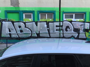 Graffiti Bombing in Bremen - Photo by PinaColadaSong - ABM, EQT (2014)