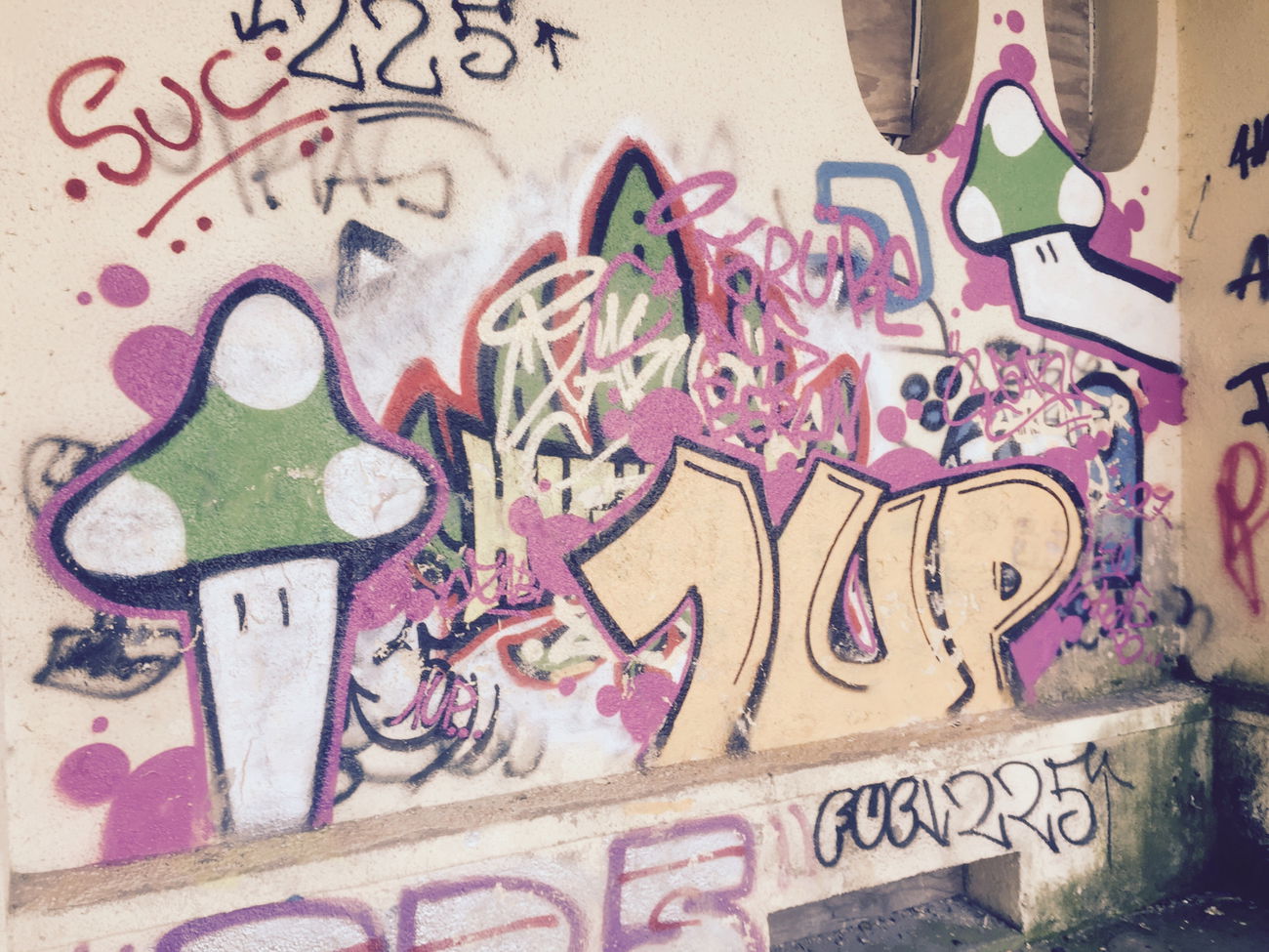 Graffiti Bombing in Deutschland - Photo by PinaColadaSong - 1UP