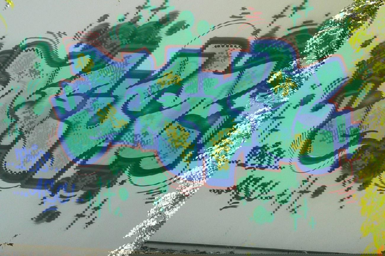 Graffiti Wall in Bremen - Photo by PinaColadaSong - TEST, PWS, ASC (2006)