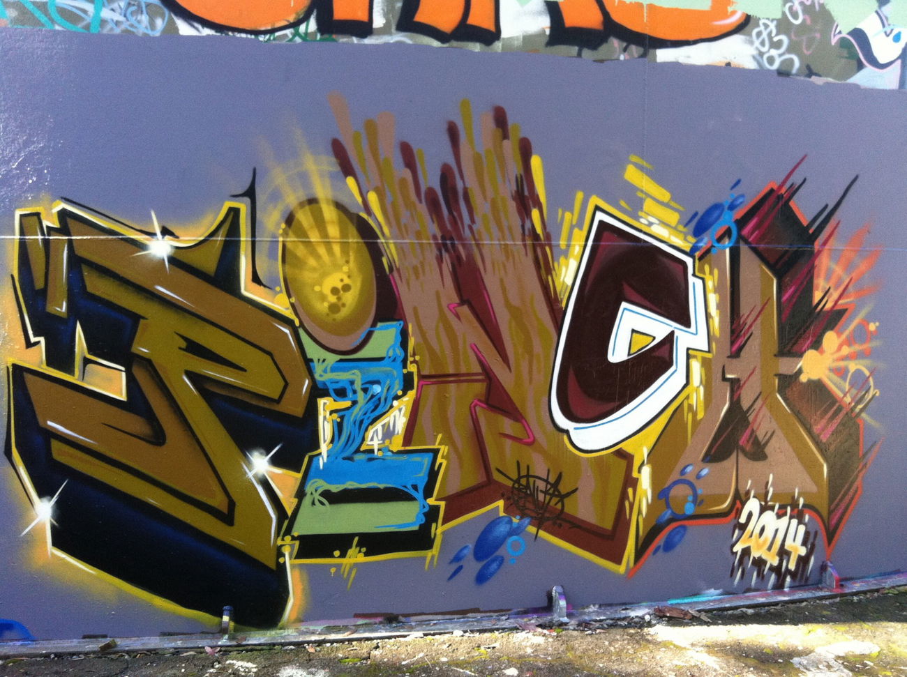 Graffiti Wall - Photo by Pincho1