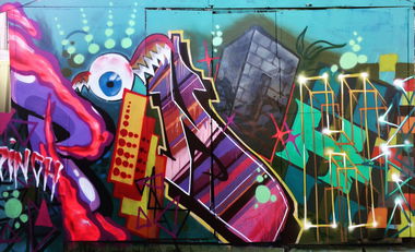 Graffiti Wall - Photo by Pincho1