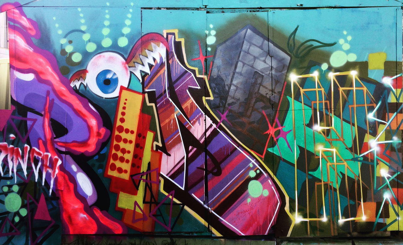 Graffiti Wall - Photo by Pincho1