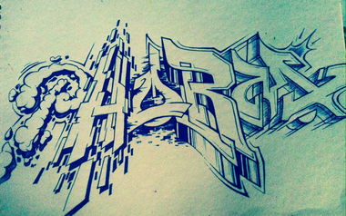 Graffiti Sketch - Photo by Pincho1