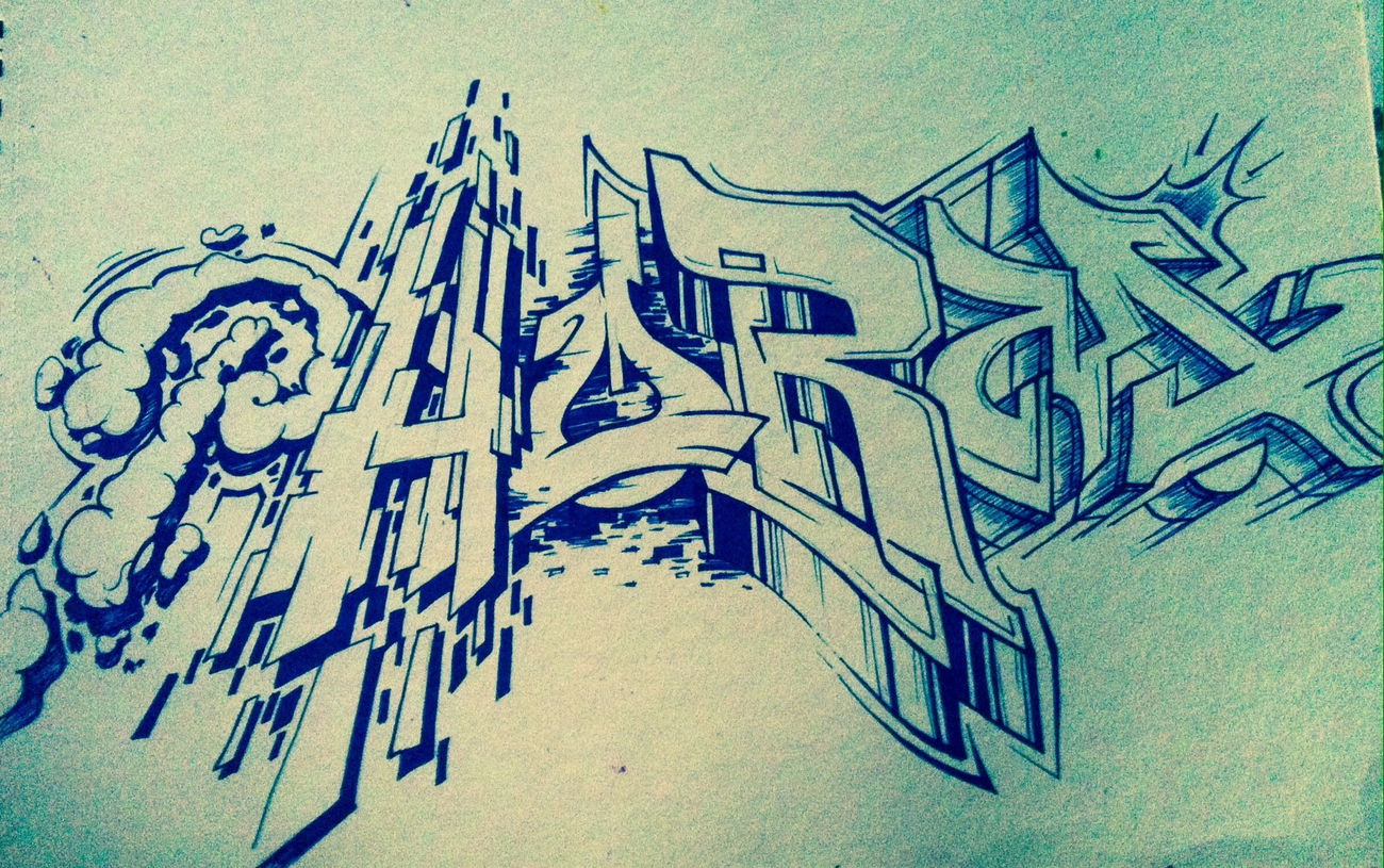 Graffiti Sketch - Photo by Pincho1