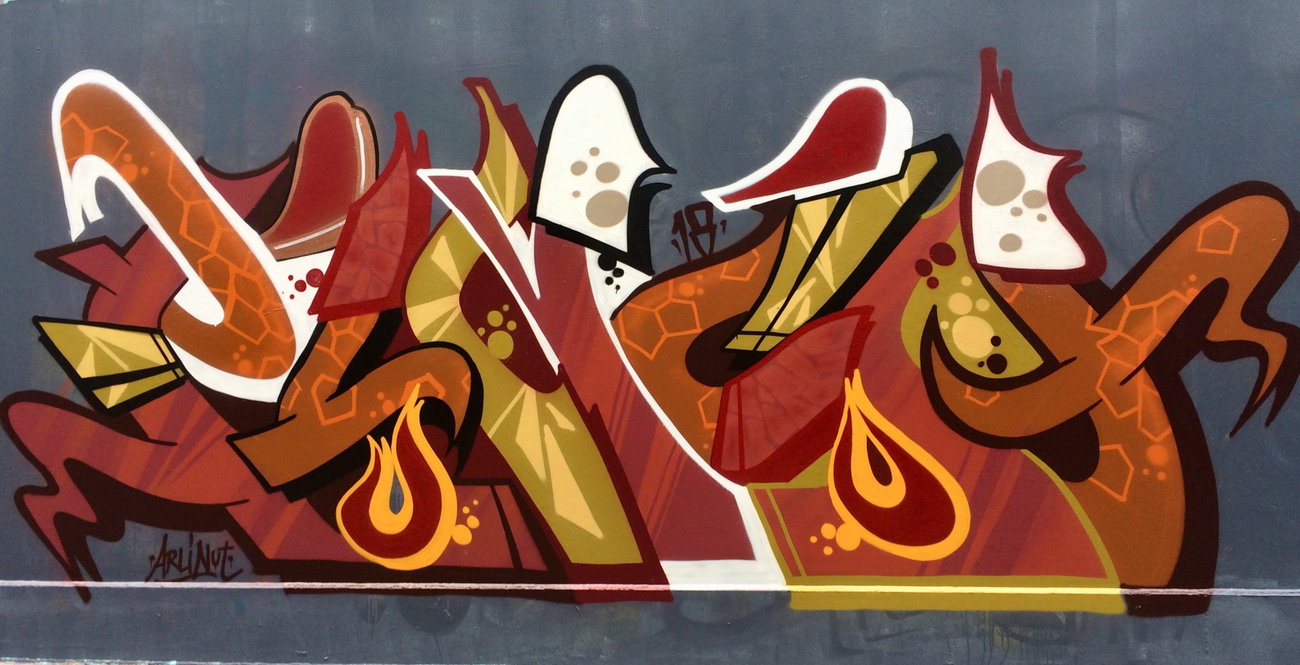 Graffiti Wall - Photo by Pincho1