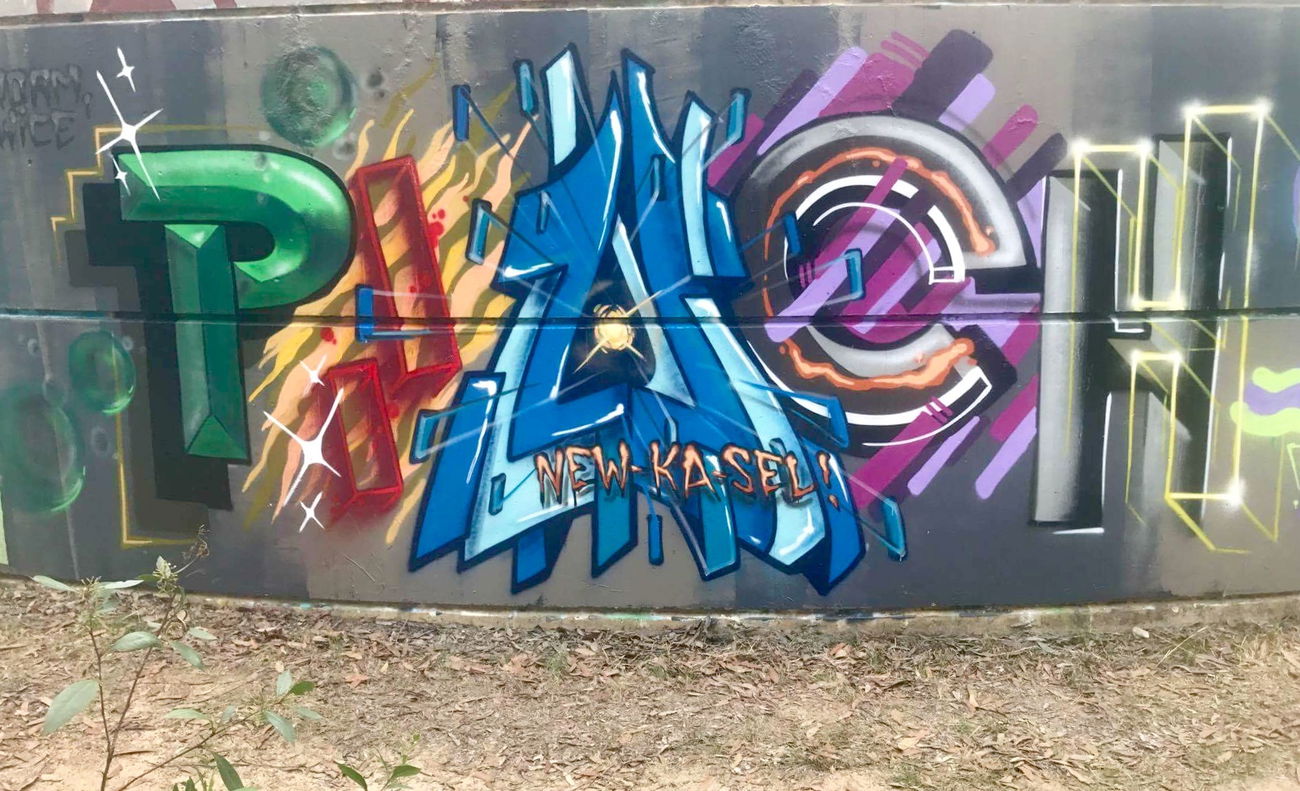 Graffiti Wall - Photo by Pincho1