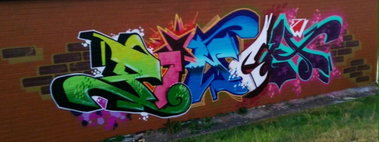 Graffiti Wall - Photo by Pincho1
