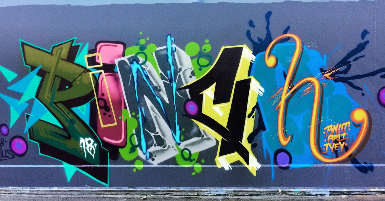 Graffiti Wall - Photo by Pincho1