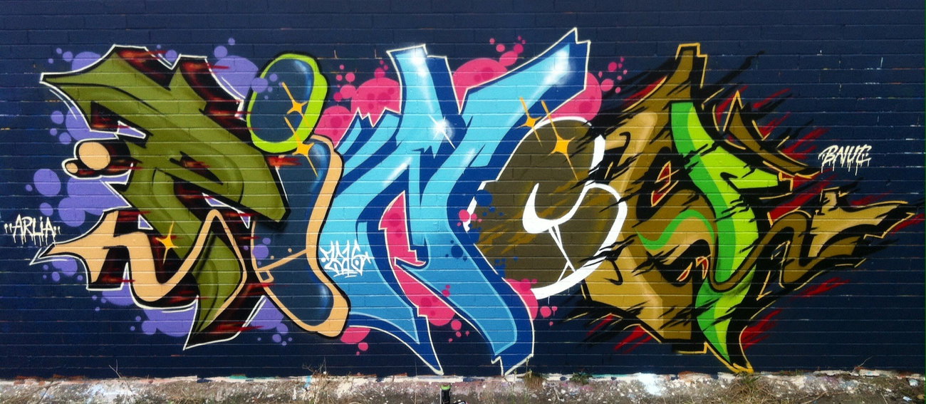 Graffiti Wall - Photo by Pincho1