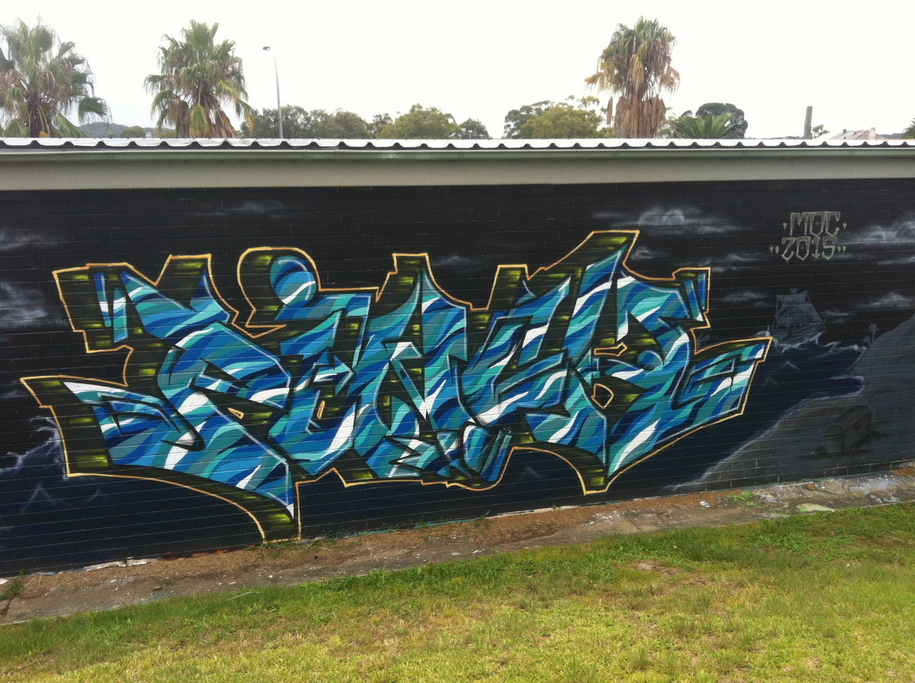 Graffiti Wall - Photo by Pincho1