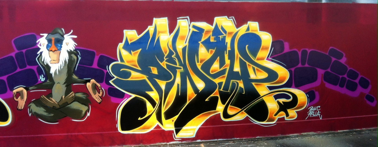 Graffiti Wall - Photo by Pincho1