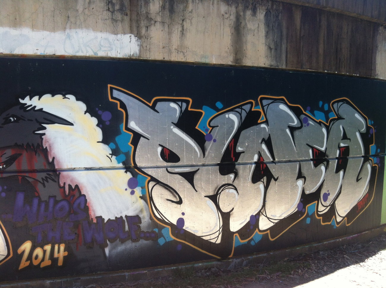 Graffiti Wall - Photo by Pincho1