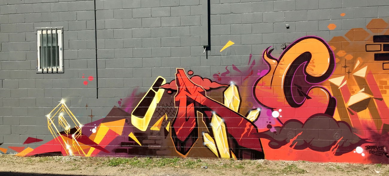 Graffiti Wall - Photo by Pincho1