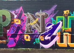 Graffiti Wall - Photo by Pincho1