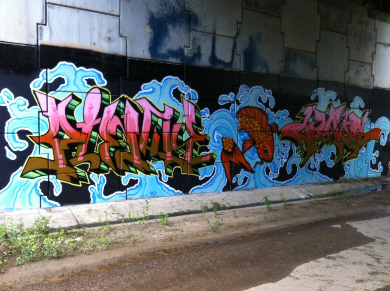 Graffiti Wall - Photo by Pincho1