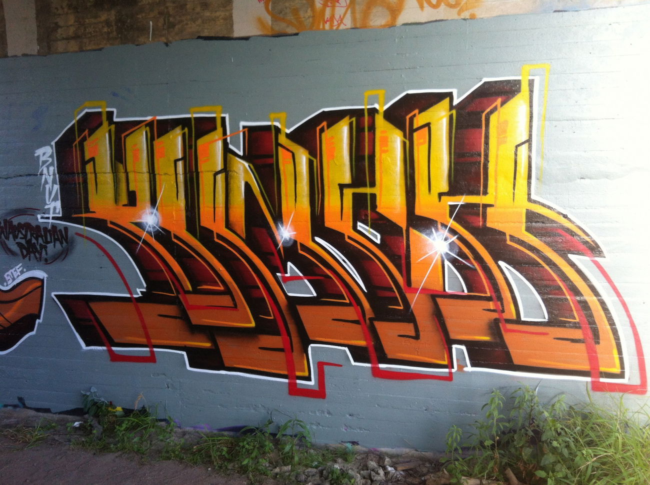 Graffiti Wall - Photo by Pincho1