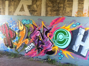 Graffiti Wall - Photo by Pincho1