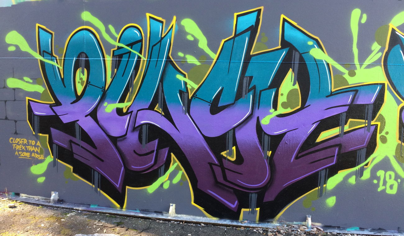 Graffiti Wall - Photo by Pincho1