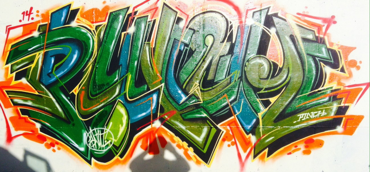 Graffiti Wall - Photo by Pincho1