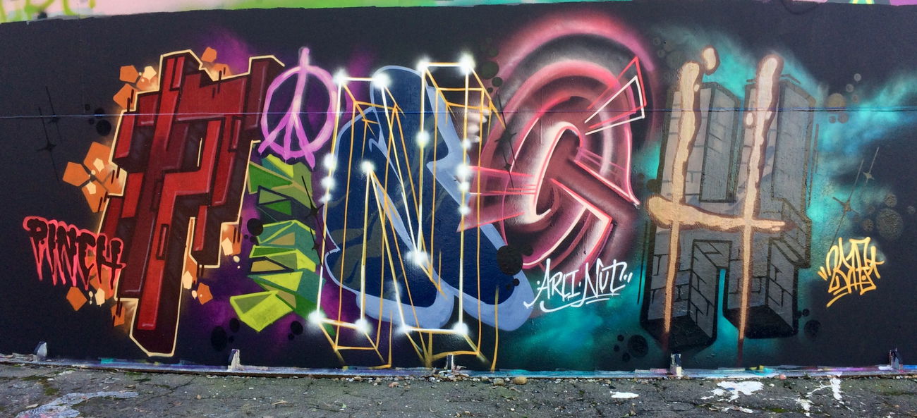 Graffiti Wall - Photo by Pincho1