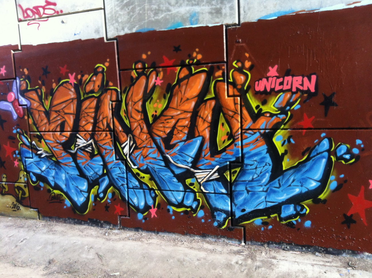 Graffiti Wall - Photo by Pincho1