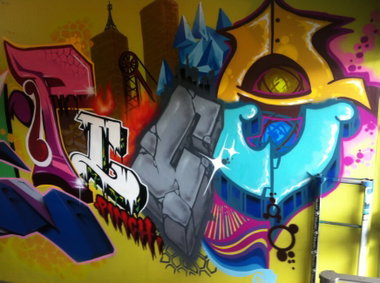 Graffiti Wall - Photo by Pincho1