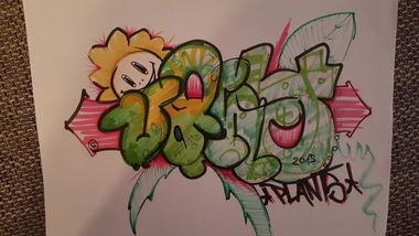 Graffiti Wall - Photo by Pinguinmann76