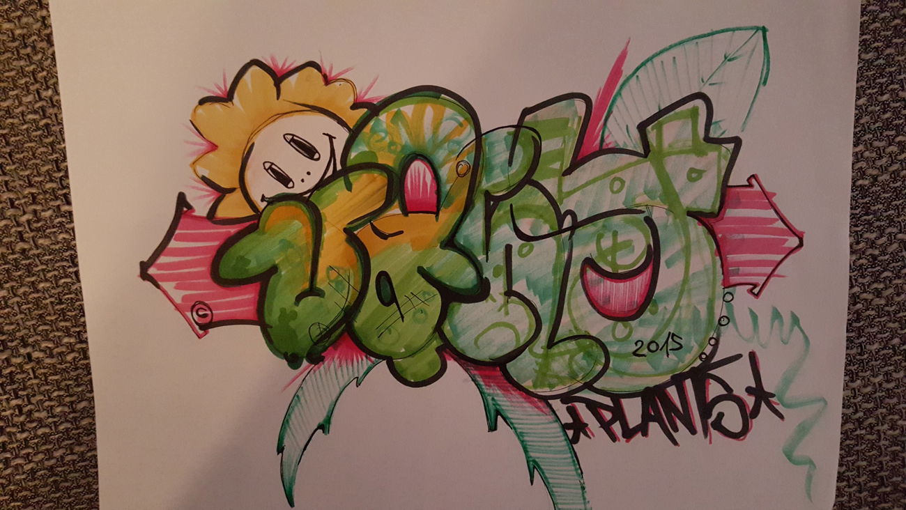 Graffiti Wall - Photo by Pinguinmann76