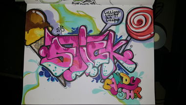 Graffiti Sketch - Photo by Pinguinmann76