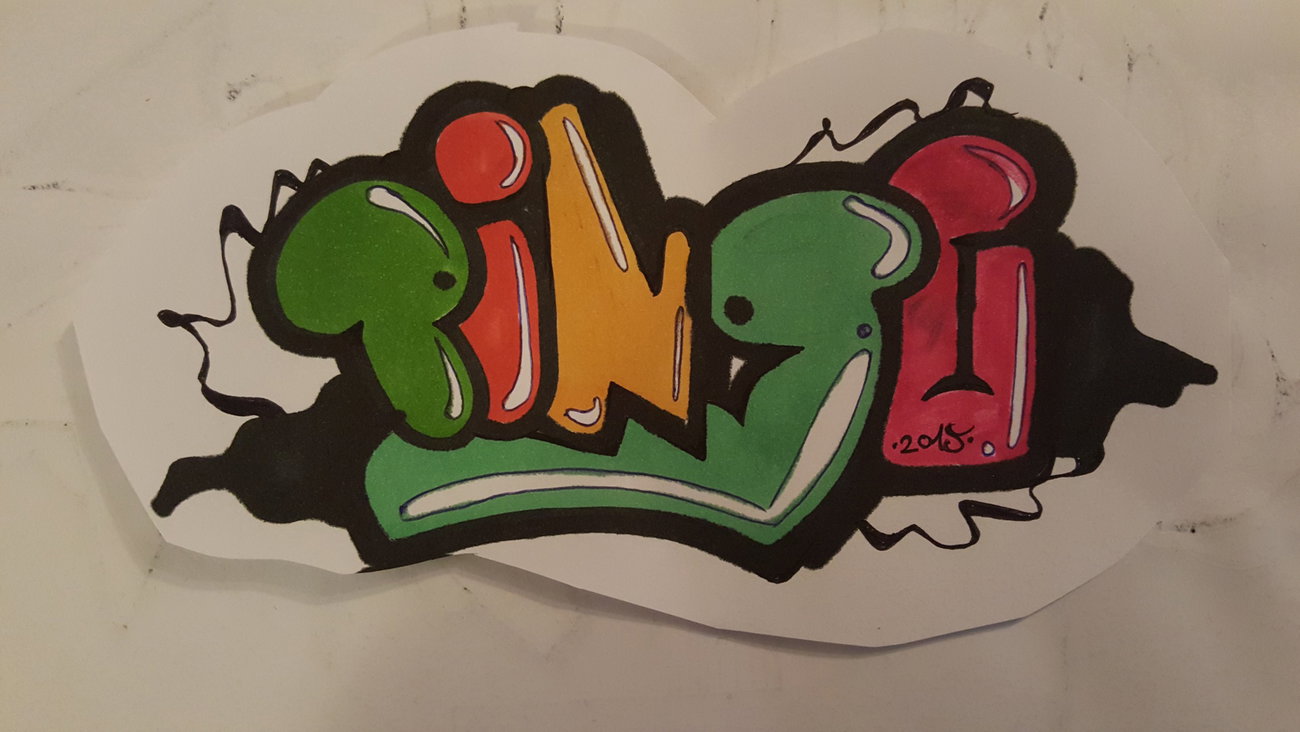 Graffiti Sketch - Photo by Pinguinmann76