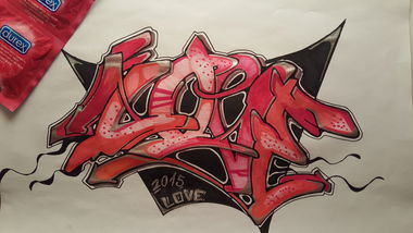 Graffiti Wall - Photo by Pinguinmann76