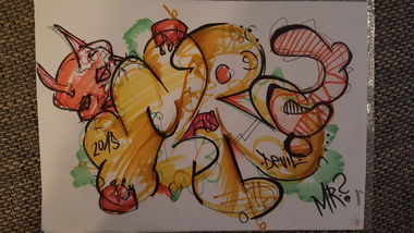 Graffiti Wall - Photo by Pinguinmann76