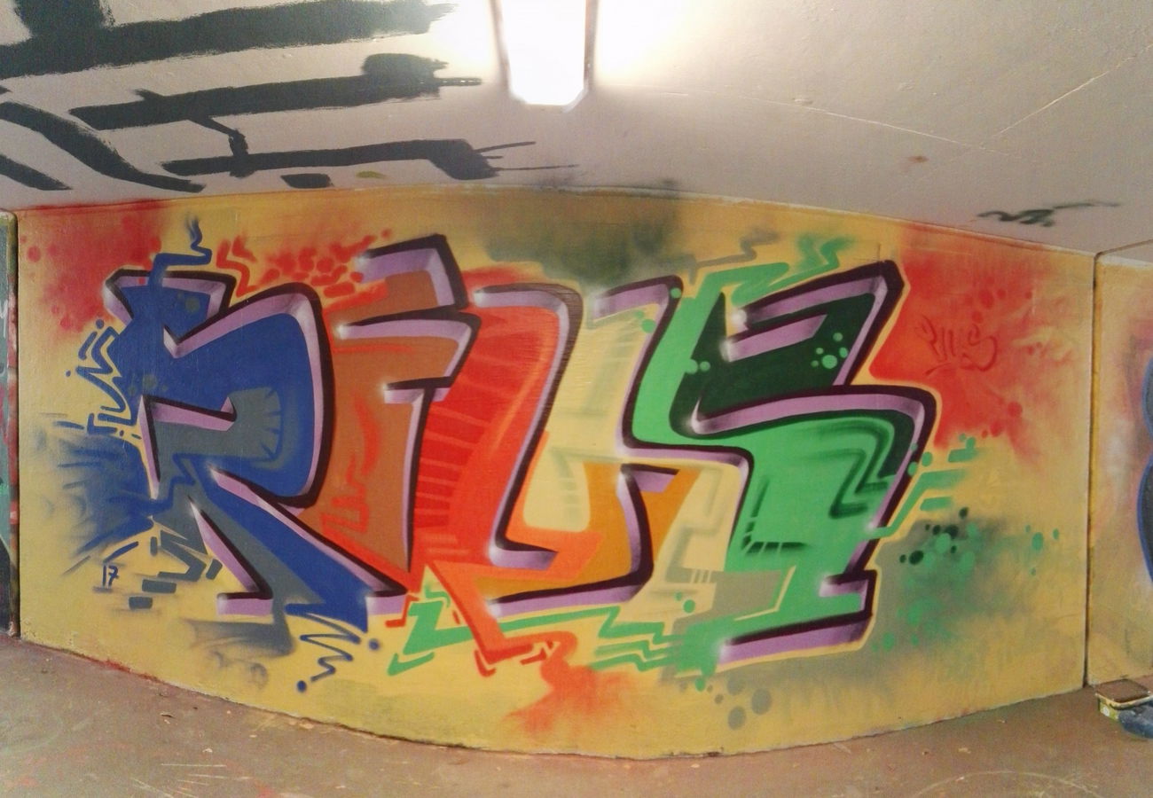 Graffiti Wall - Photo by Pius - Pius, Linz, Graffiti (2017)