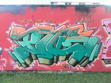 Graffiti Wall - Photo by Pius - pius, linz (2015)