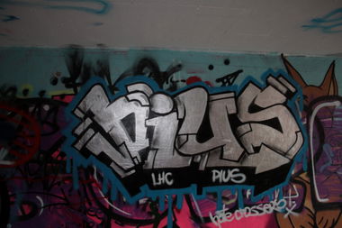 Graffiti Wall in Linz - Photo by Pius (2013)