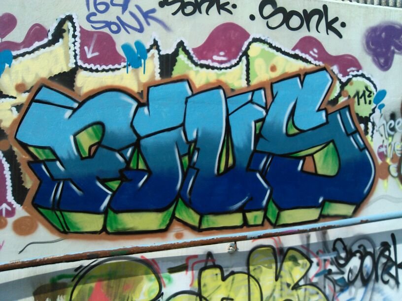 Graffiti Wall - Photo by Pius - linz (2013)