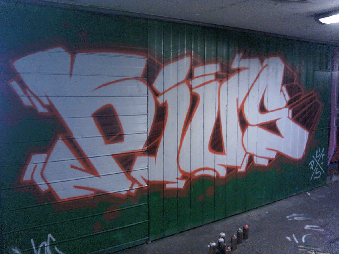 Graffiti Wall - Photo by Pius - pius, linz (2013)