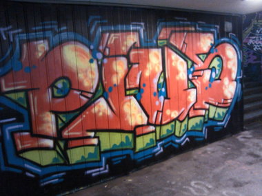 Graffiti Wall - Photo by Pius - linz (2013)