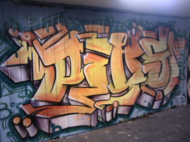 Graffiti Wall in Linz - Photo by Pius - hall, linz, urfahr (2013)
