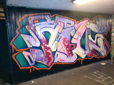 Graffiti Wall - Photo by Pius