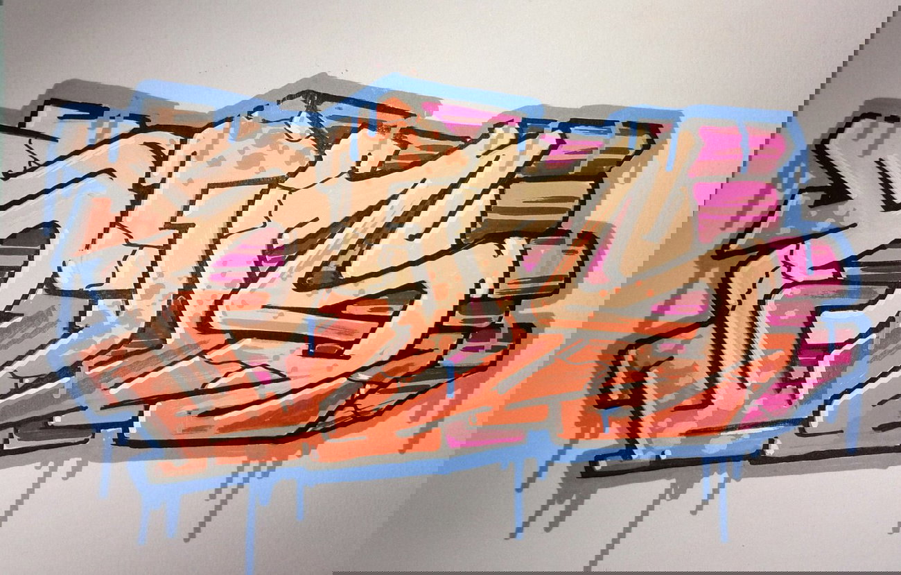 Graffiti Sketch - Photo by Pius - pius, sketch, colored (2024)