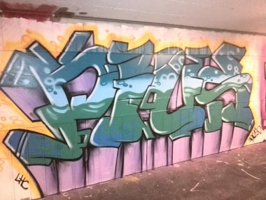 Graffiti Wall - Photo by Pius - pius, linz, hall (2014)