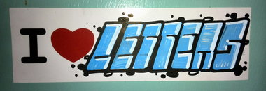 Graffiti Sketch - Photo by Pius - pius, sticker (2014)