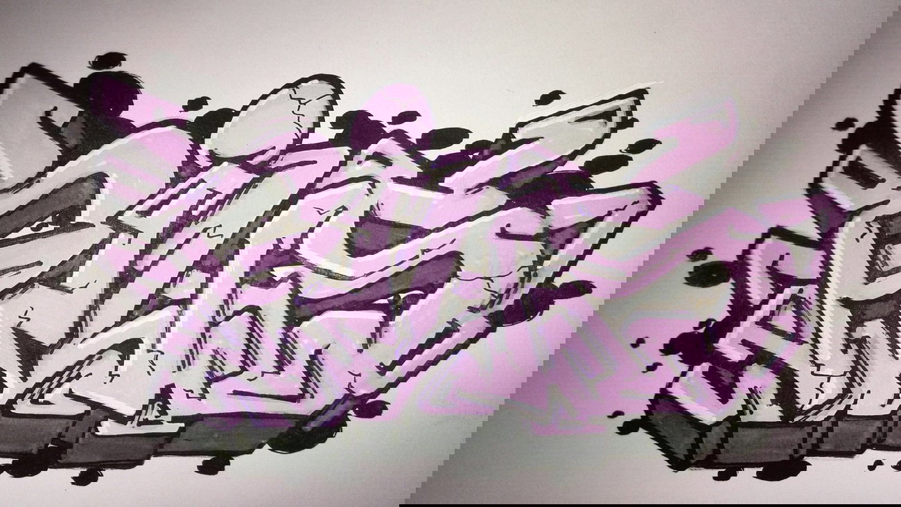 Graffiti Sketch - Photo by Pius - pius, sketch (2014)