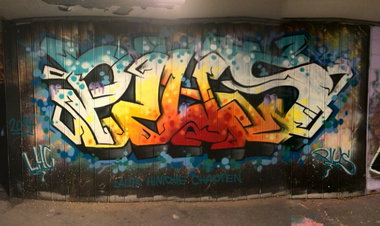 Graffiti Wall - Photo by Pius (2014)