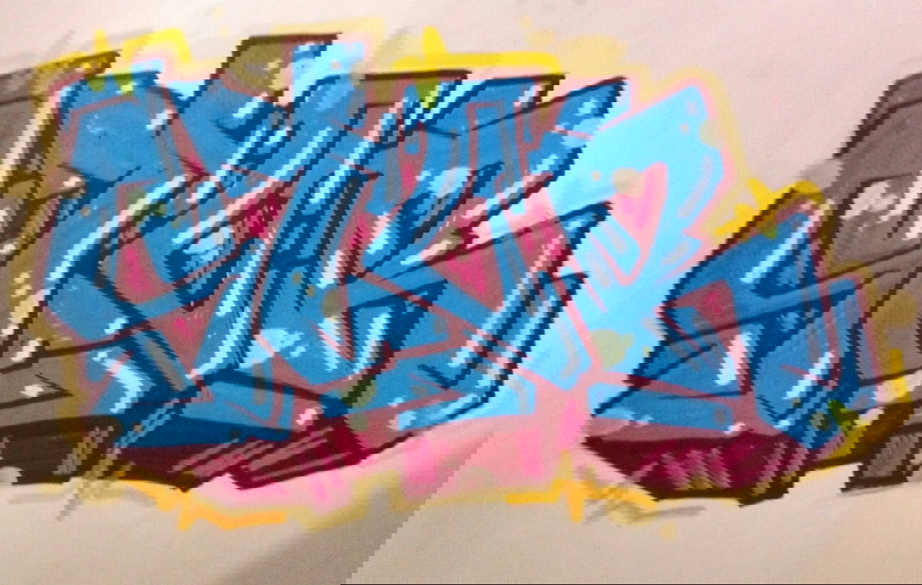 Graffiti Sketch - Photo by Pius - stor, exchange, battle (2014)
